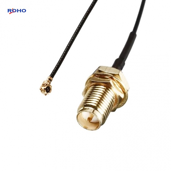 UFL to RP SMA Female Cable Assembly with 1.13mm Cable