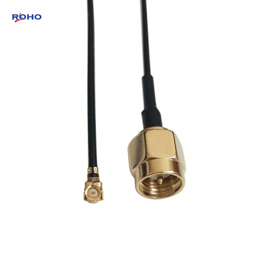 UFL to SMA Male Cable Assembly with 1.37mm Cable