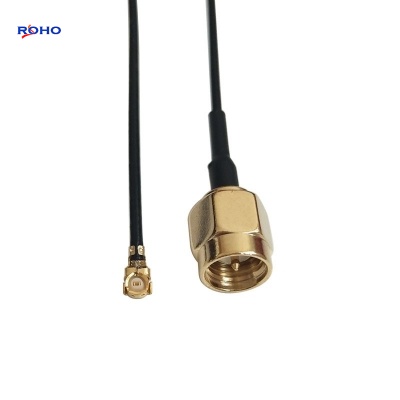 UFL to SMA Male Cable Assembly with 1.37mm Cable