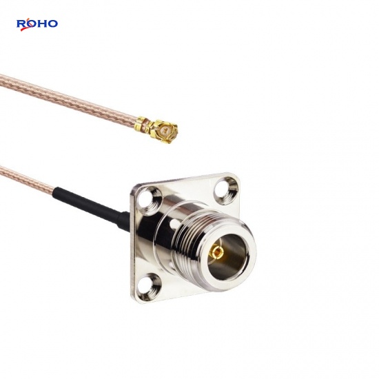 UFL to N Female 4 Hole Flange Cable Assembly