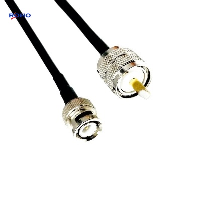 UHF Male to BNC Male Cable Assembly