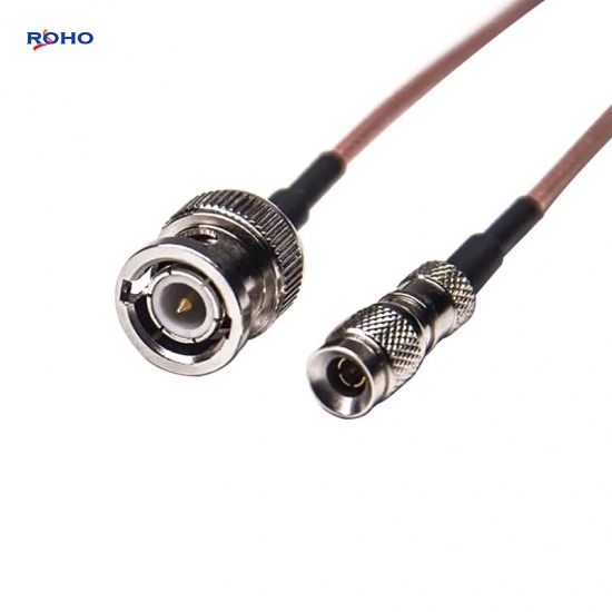 BNC Male to 1.0-2.3 Plug Cable Assembly with RG316 Cable