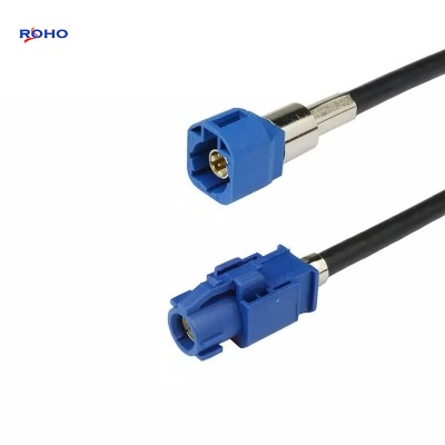 Fakra HSD C Jack to Fakra HSD C Jack Cable Assembly