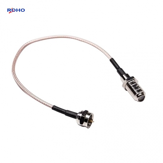 F Female to F Male Connector Cable Assembly with RG316