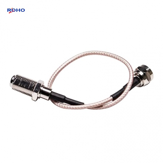 F Female to F Male Connector Cable Assembly with RG316