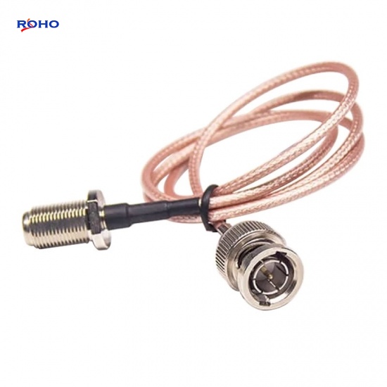 F Female to BNC Male Connector Cable Assembly