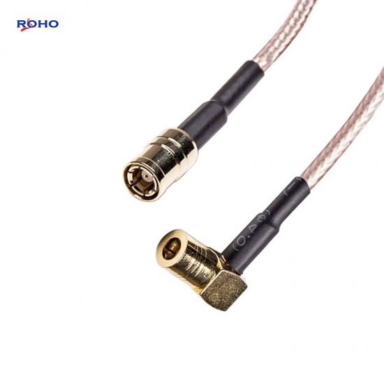 SMB Plug to SMB Plug Right Angle Cable Assembly