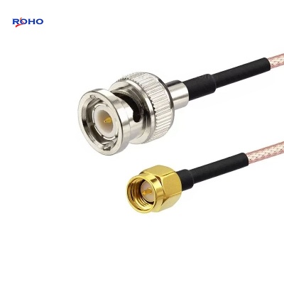 BNC Male to SMA Male Cable Assembly with RG316 Cable