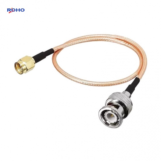 BNC Male to SMA Male Cable Assembly with RG316 Cable
