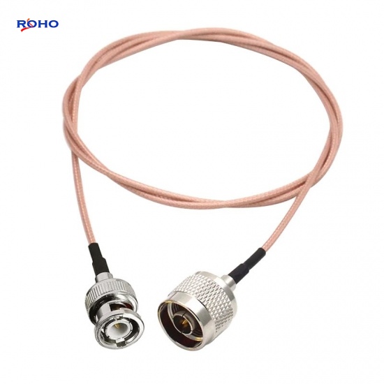 BNC Male to N Male Cable Assembly with RG316 Cable