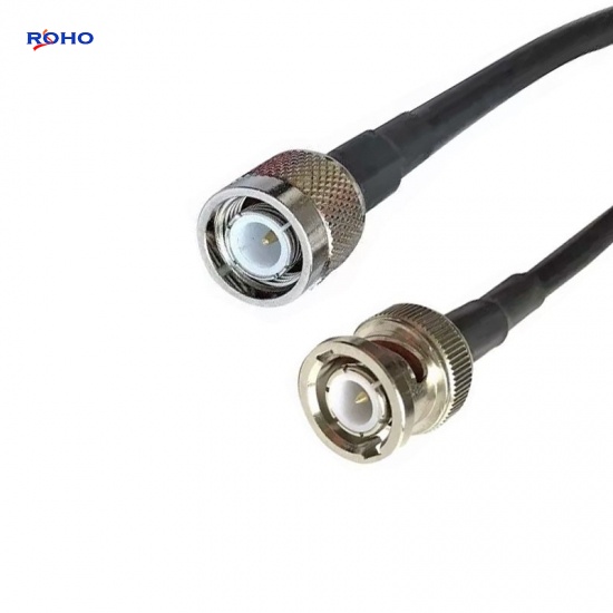 TNC Male to BNC Male Cable Assembly with RG58 Cable