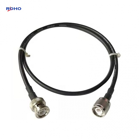 BNC Male to TNC Male Cable Assembly with RG58 Cable