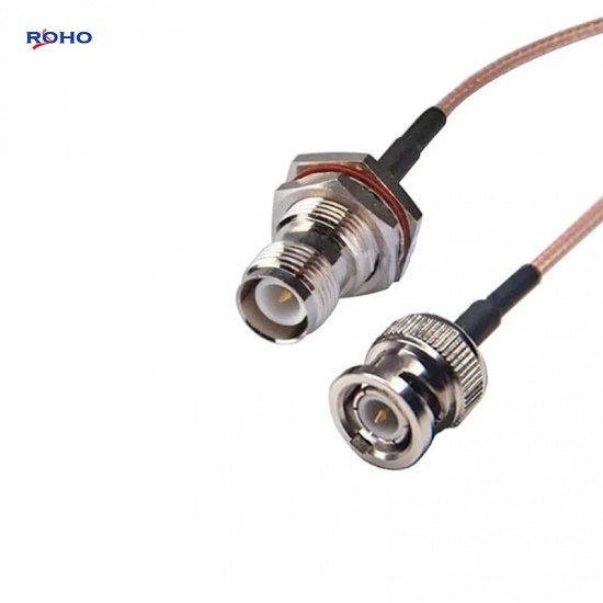 RP TNC Female to BNC Male Cable Assembly with RG316 Cable