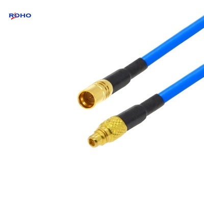 SMP Male to MMCX Plug Cable Assembly with RG405 Cable