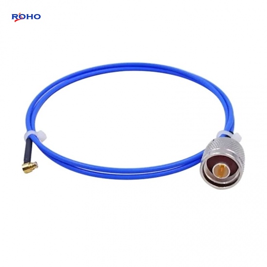 SMP Female Right Angle to N Male Cable Assembly