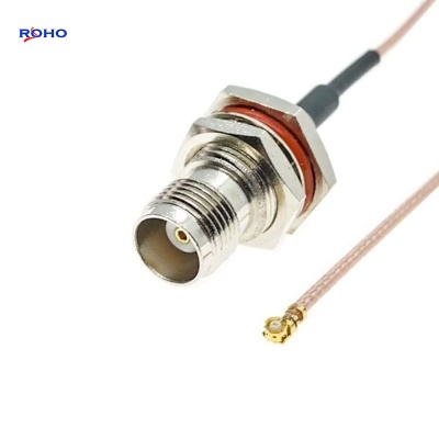 TNC Female to UFL Plug Assembly with RG178 Cable