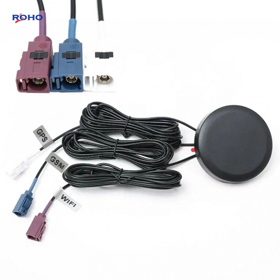 GSM WiFi GPS 3 in 1 Fakra Connector Screw Mount Combo Antenna