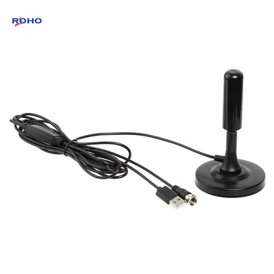 High Gain DVB DMB-T TV Antenna with F Connector
