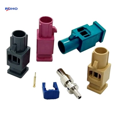 FAKRA D Plug Connector Crimp for RG174 RG316 Cable