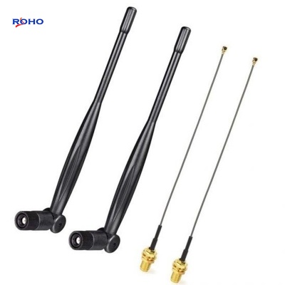 2.4GHz 5.8GHz RP-SMA Female WiFi Antenna