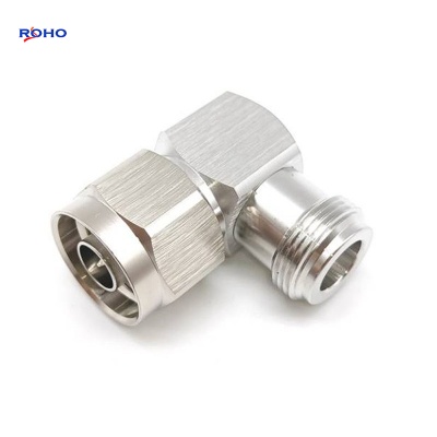 N Female to N Male Right Angle Adapter