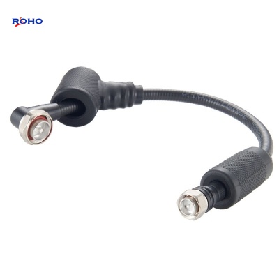 4.3-10 Male to Right Angle 7-16 DIN Male Cable Assembly