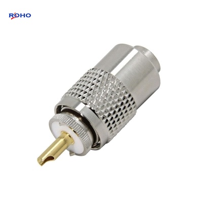 UHF Male Solder RF Coaxial Connector