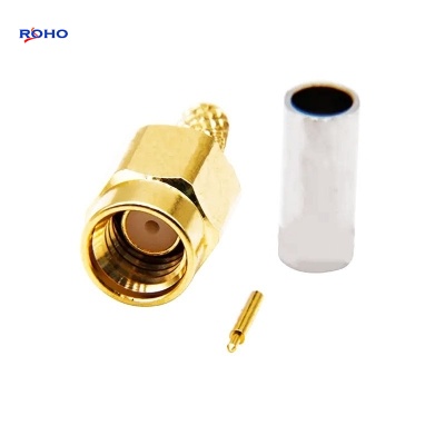 SSMA Male Connector for RG174 Cable
