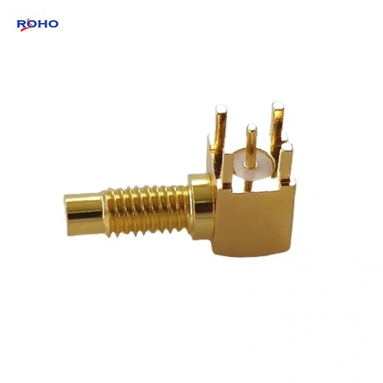 SMC Jack Right Angle Connector for PCB