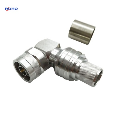 N Type Male Right Angle Connector for LMR600 Cable