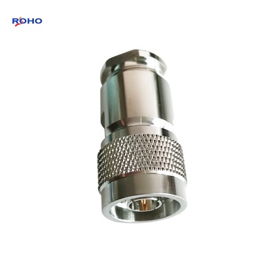 N Type Male Clamp RF Coaxial Connector