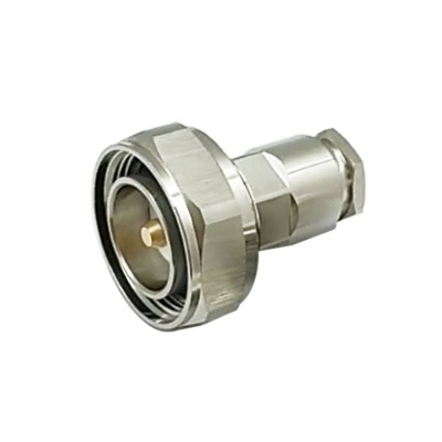 7-16 DIN Male Clamp Right Angle Coaxial Connector