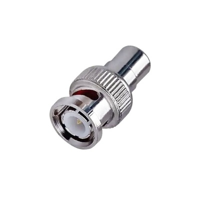 BNC Male to RCA Jack RF Adapter