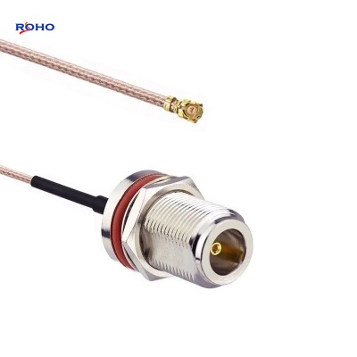 N Female to UFL Plug RG178 Cable Assembly