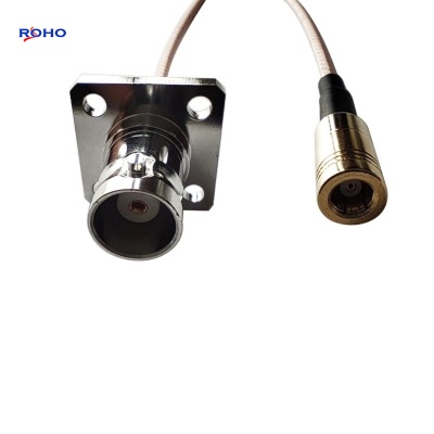 SMB Plug to BNC Female Cable Assembly with RG316 Cable