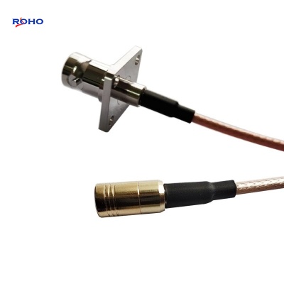 SMB Plug to BNC Female Cable Assembly with RG316 Cable