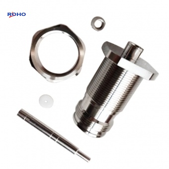 4.3-10 Female Solder RF Coaxial Connector