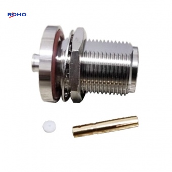 N Type Female Solder RF Coaxial Connector