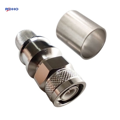 TNC Male Crimp RF Coaxial Connector