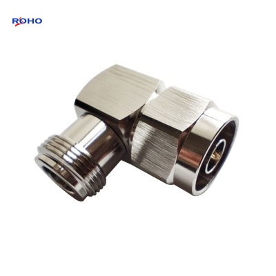 N Male to N Female Right Angle RF Adapter