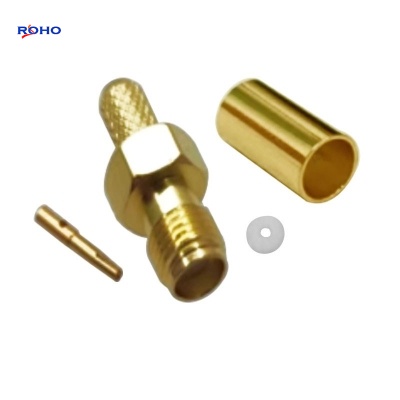 SMA Female Crimp RF Coaxial Connector