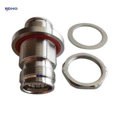 4.3-10 Female to 4.3-10 Female Bulkhead RF Adapter