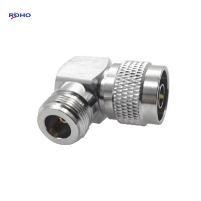 N Male to N Female Right Angle RF Adapter