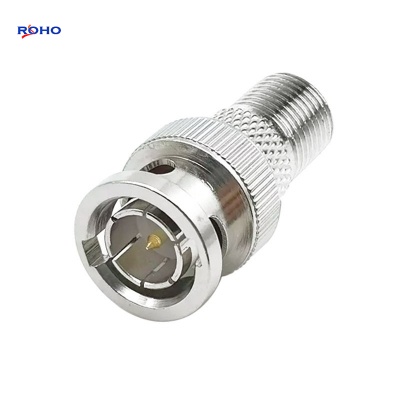 F Female to BNC Male Connector Adapter