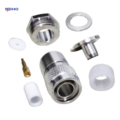 TNC Male Clamp Connector for LMR240 Cable
