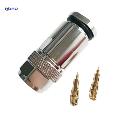 N Type Male Clamp Coaxial Connector