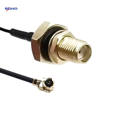 SMA Female to UFL Cable Assembly  with 1.13mm Cable