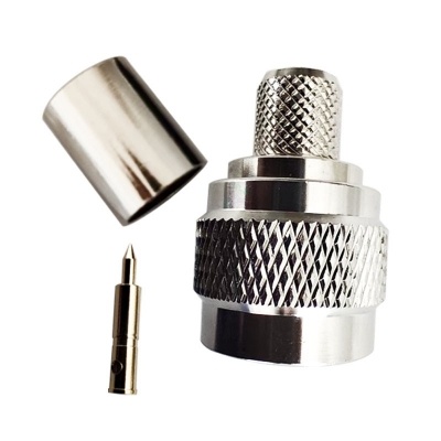 N Type Male Crimp Connector for RG213 Cable