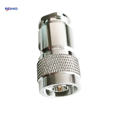 N Type Male Clamp RF Coaxial Connector