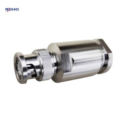 BNC Male Clamp Connector for RG213 Cable